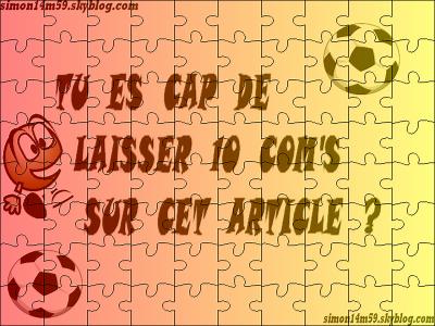 Alors tu es cap?